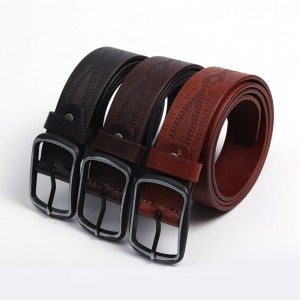 HD0827 - Cinturón personalizable de cuero de gama alta para hombres
